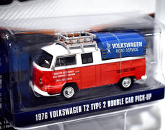 Greenlight - Club V-Dub - 1976 Volkswagen T2 Double Cab Road Service Pickup Truck