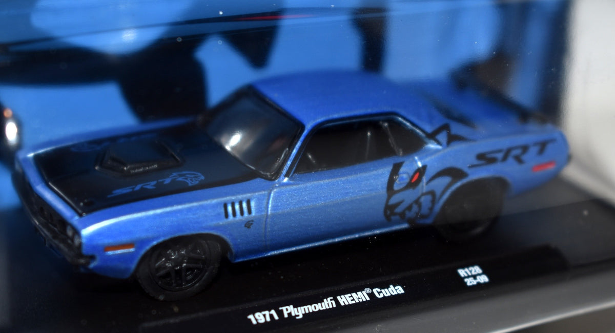 M2 Machines Auto-Thentics - 1971 Plymouth Cuda SRT Hellcat Restomod