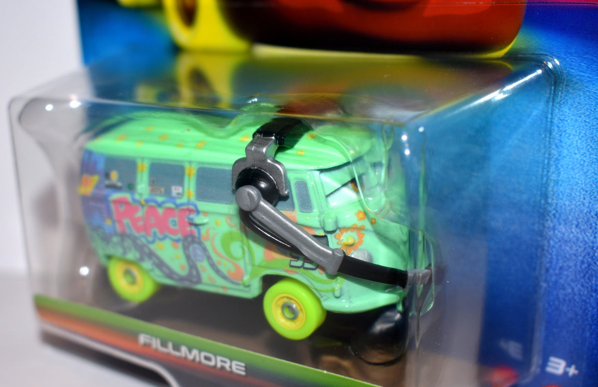 Disney Cars - Glow Racers -  Fillmore - VW Hippy Van