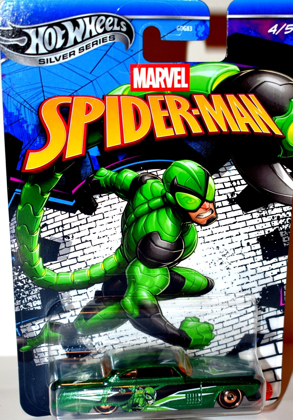 Hot Wheels Silver Series - MARVEL Spiderman Series - Green Goblin Jaguar