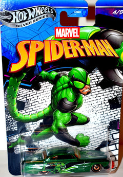 Hot Wheels Silver Series - MARVEL Spiderman Series - Green Goblin Jaguar