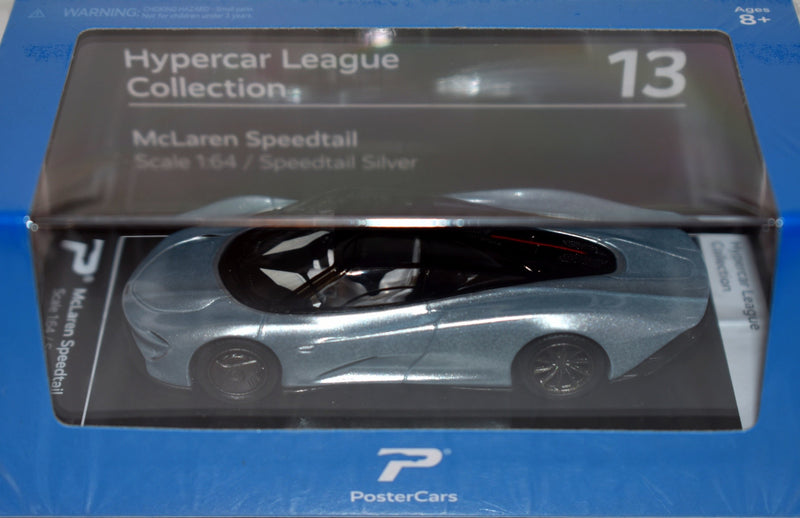 KiNSMART PosterCars - Hypercar League Collection - McLaren Speedtail
