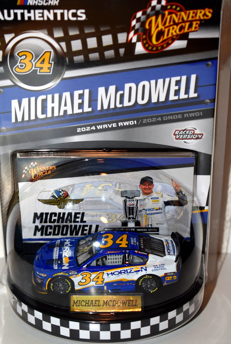 Winners Circle  - Michael McDowell Brickyard Winning Horizon Ford Mustang