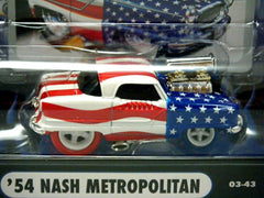 Muscle Machines Stars and Stripes Chase Car - 1954 Nash Metropolitan