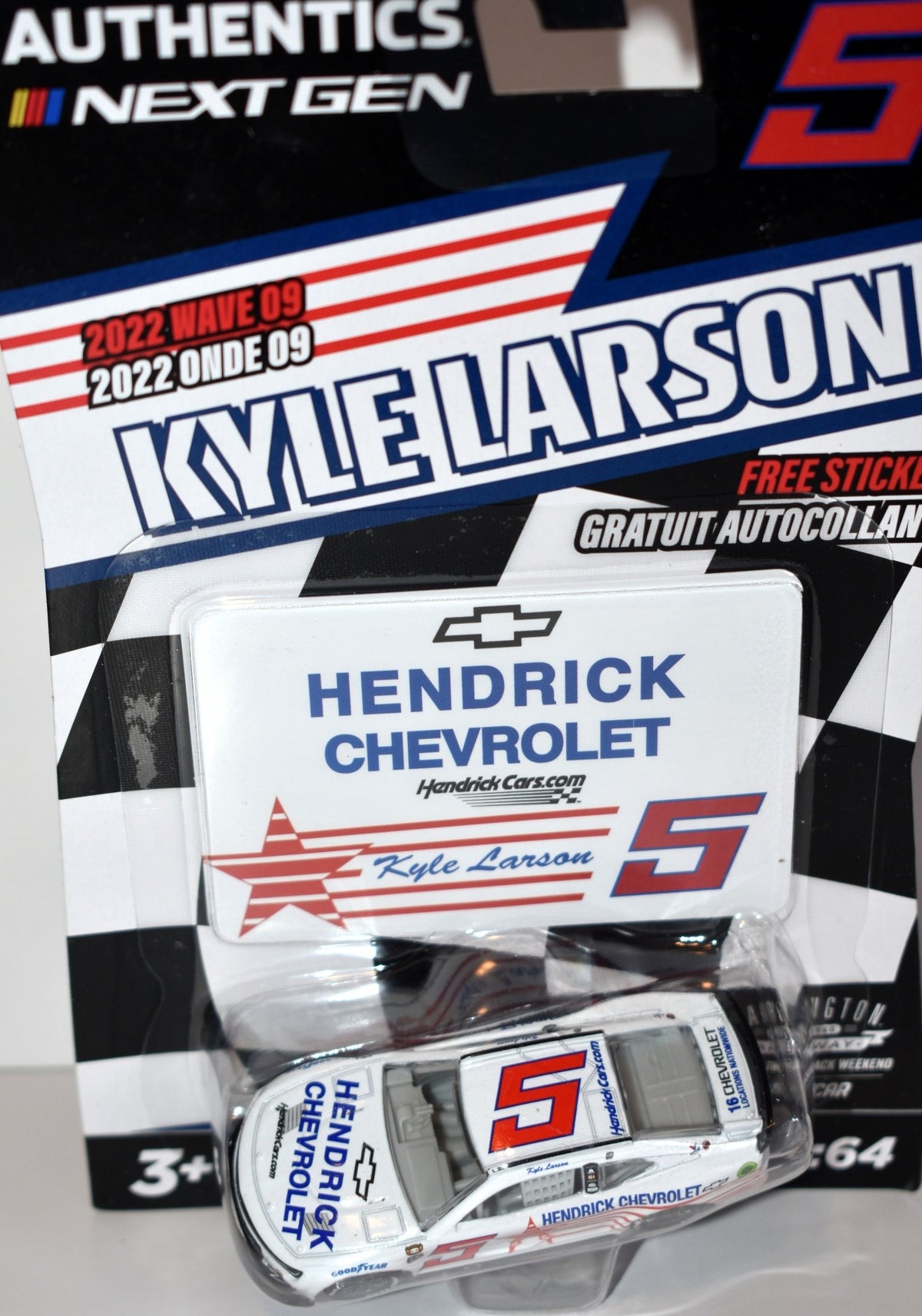 NASCAR Authentics - Kyle Larson Hendick Chevrolet Camaro Stock Car