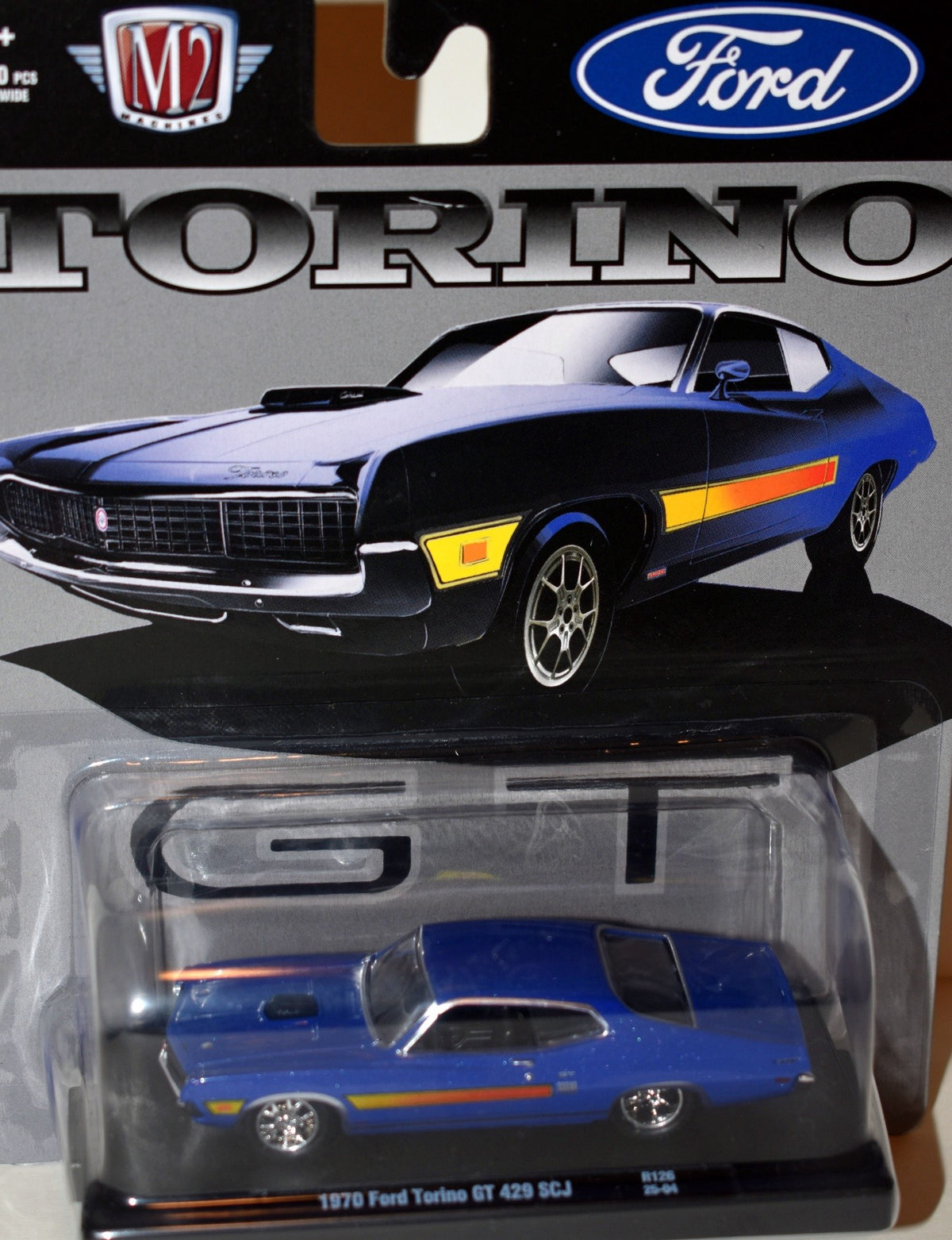 M2 Machines Drivers Series   - 1970 Ford Torino GT 429 SCJ