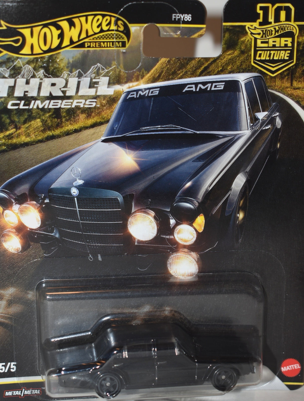 Hot Wheels Premium - Thrill Climbers - Mercedes-Benz 300 SEL 6.8 AMG