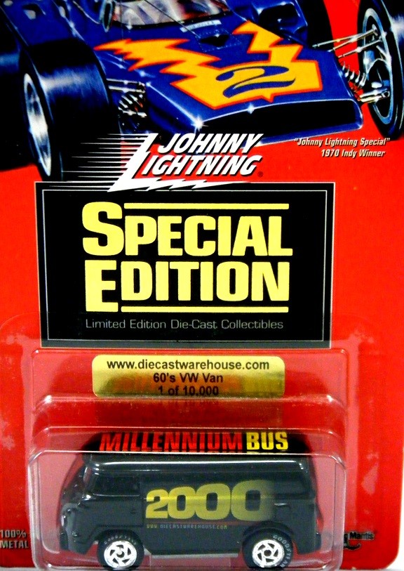 Johnny Lightning Promo VW 2000 Milliennium Bus