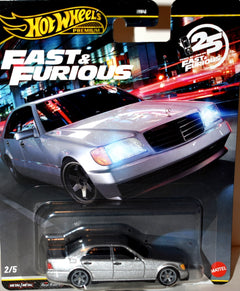Hot Wheels Premium - Fast & Furious - Mercedes-Benz 500 SEL