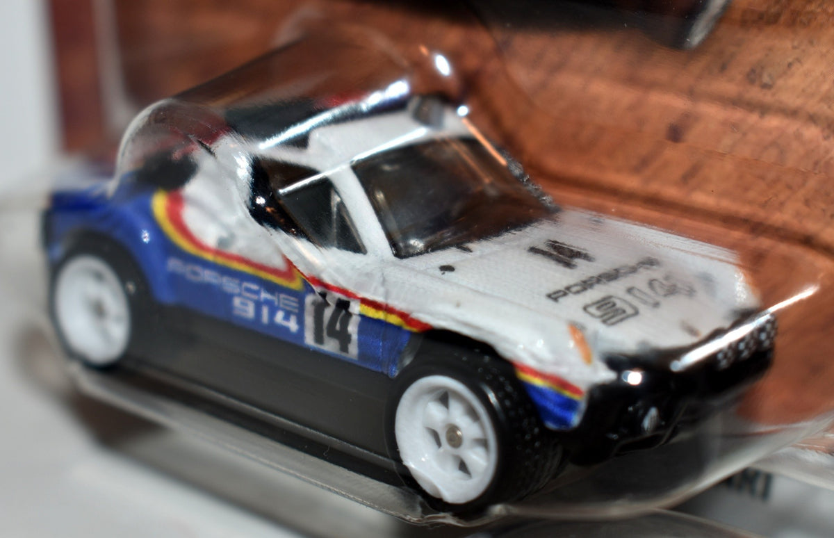 Hot Wheels Premium - Thrill Climbers - Porsche 914 Safari Rally Car ...