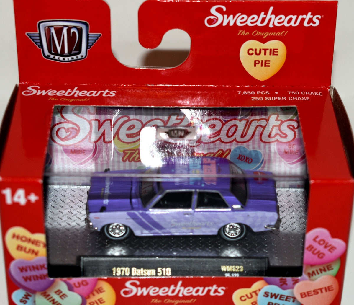 Valentines Day - M2 Machines  Sweethearts - 1970 Datsun 510