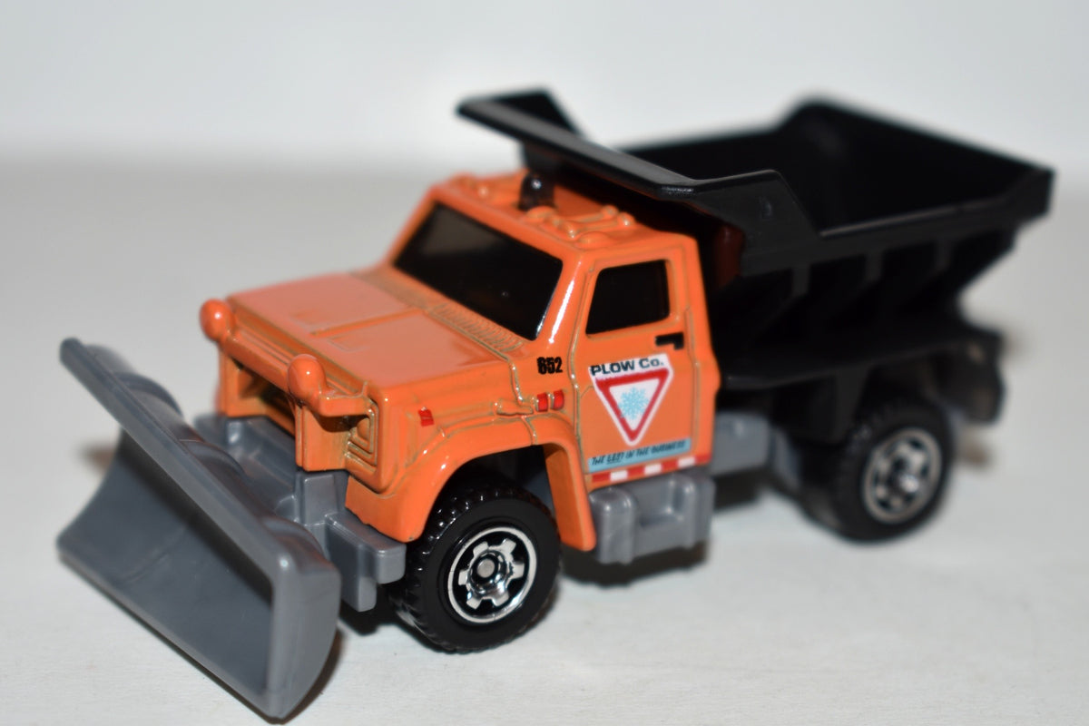 Matchbox - GMC Snow Plow and Salt Spreader