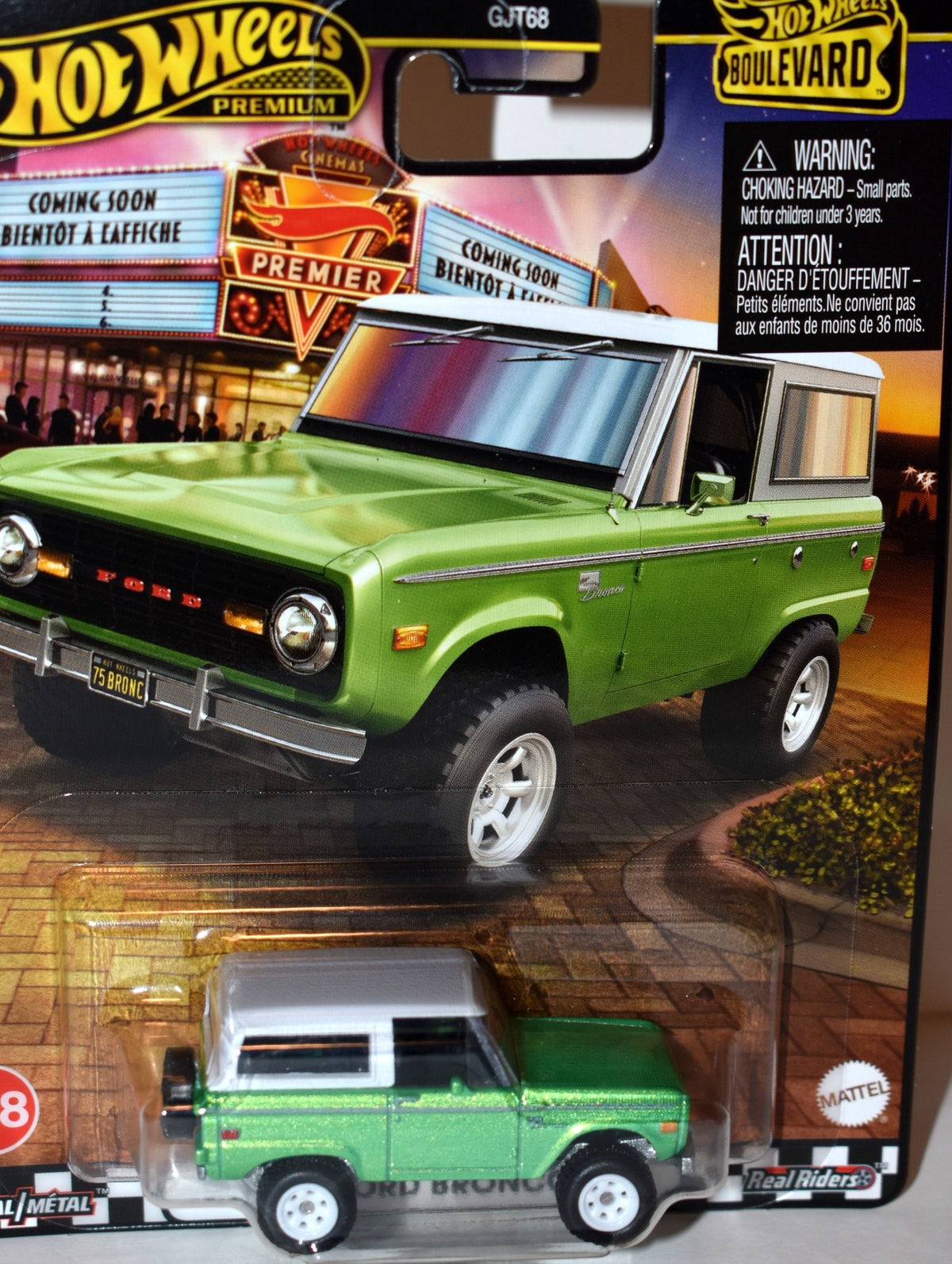 Hot Wheels Premium - Boulevard - 1975 Ford Bronco