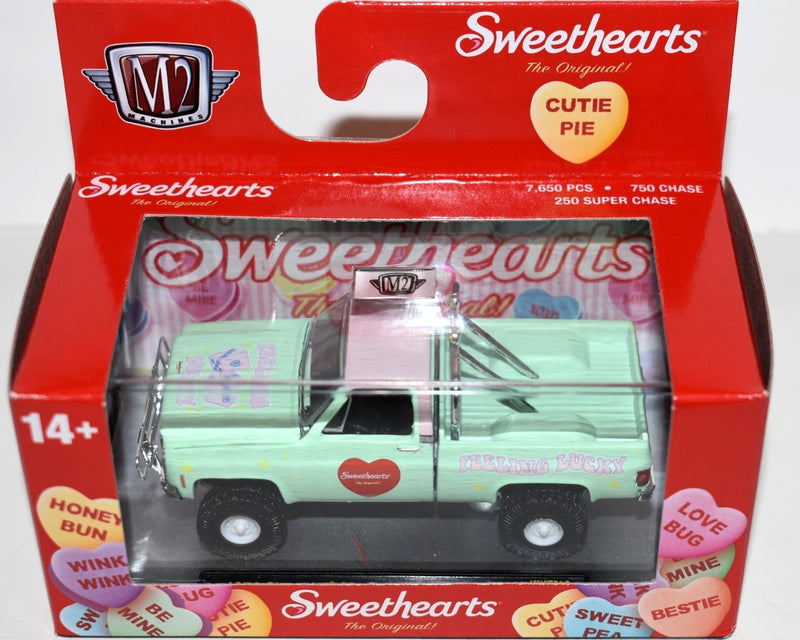 Valentines Day - M2 Machines - Sweethearts - 1973 Chevrolet Cheyenne Super 10 4x4