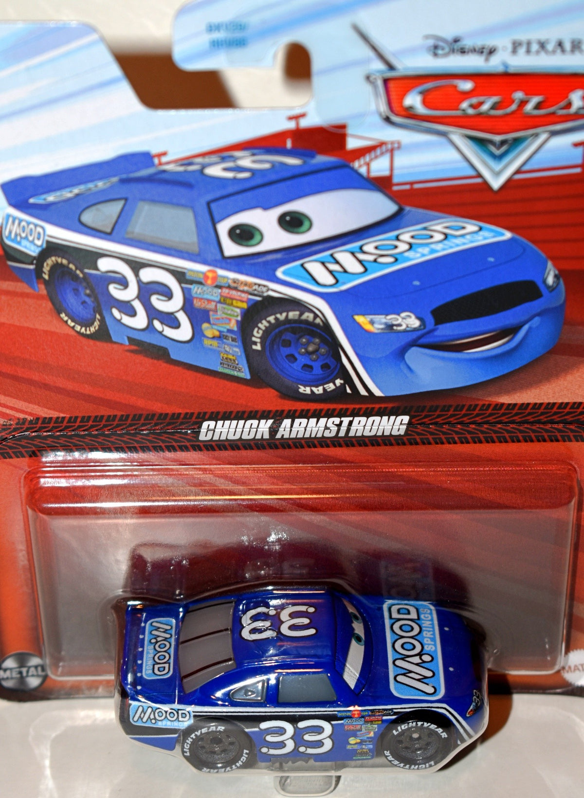 Disney Cars - Chuck Armstrong - Piston Cup Pace Car