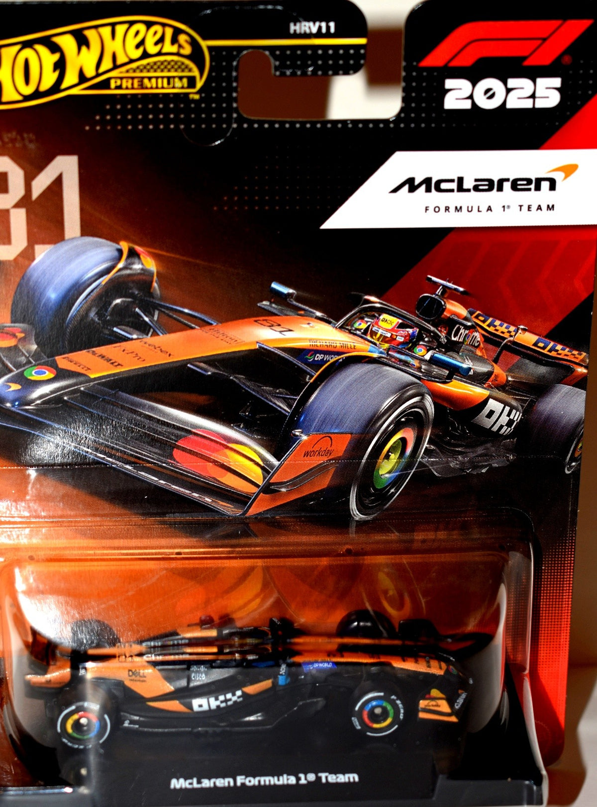 Hot Wheels Formula 1 - 2025 Series - McLaren F1Team