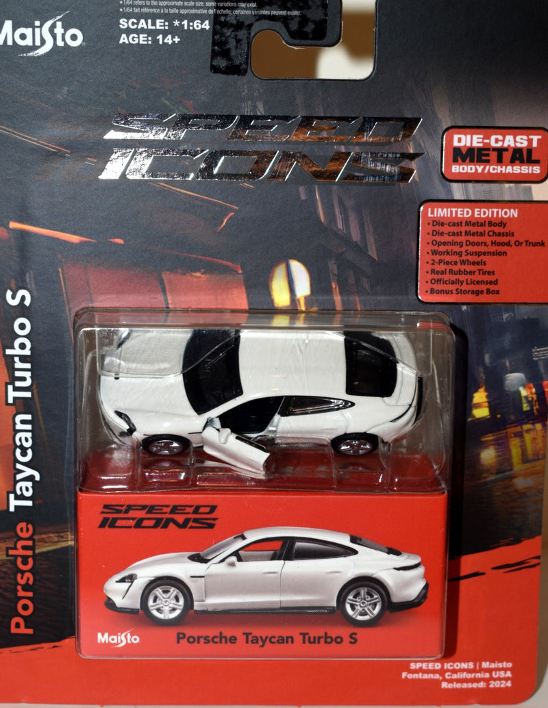 Maisto Speed Icons - Porsche Taycan Turbo S