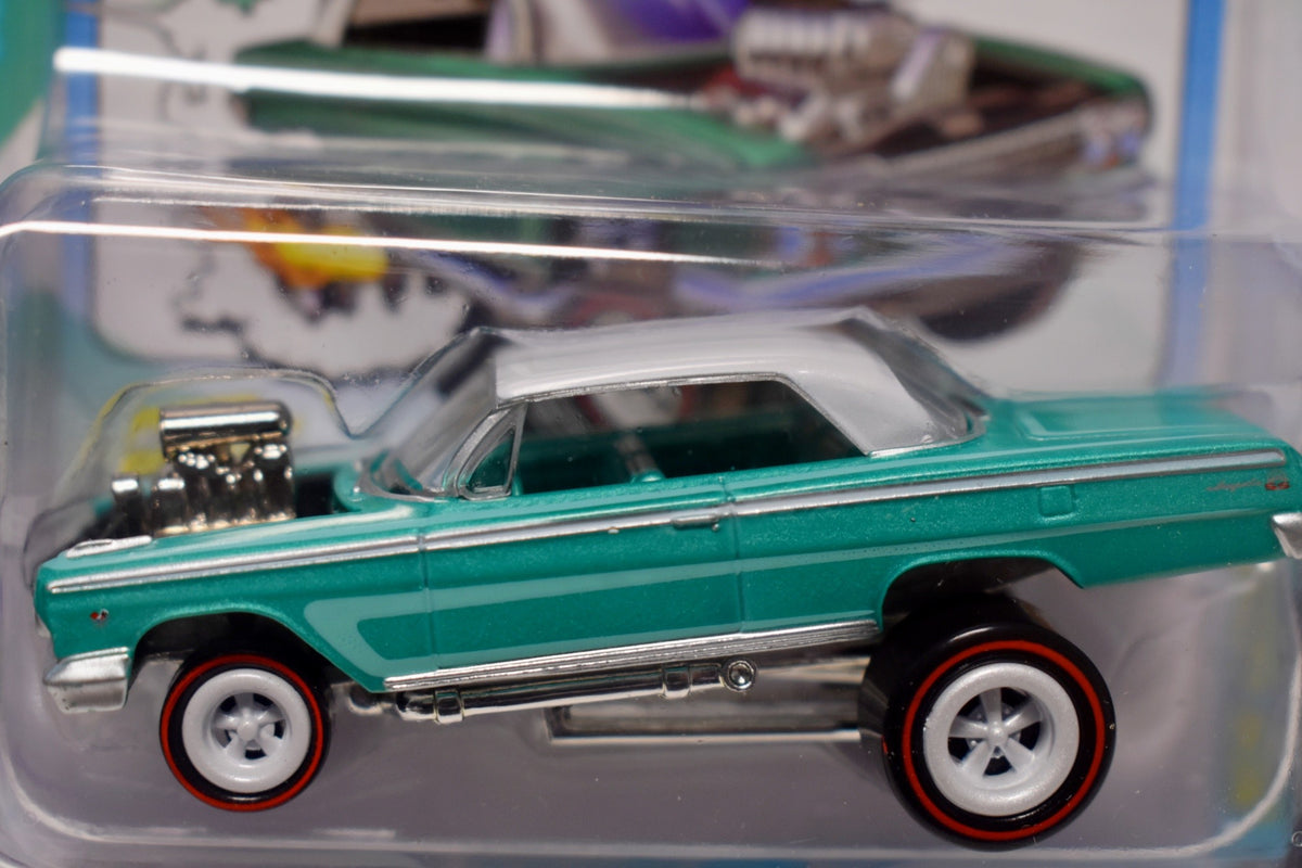 Johnny Lightning - Rare White Lightning! Street Freaks  Zingers 1962 Chevrolet Impala