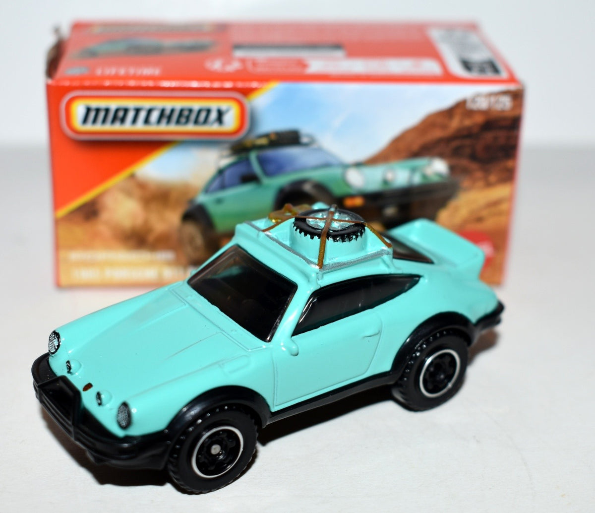 Matchbox Power Grabs - 1985 Porsche 911 Rallye Car