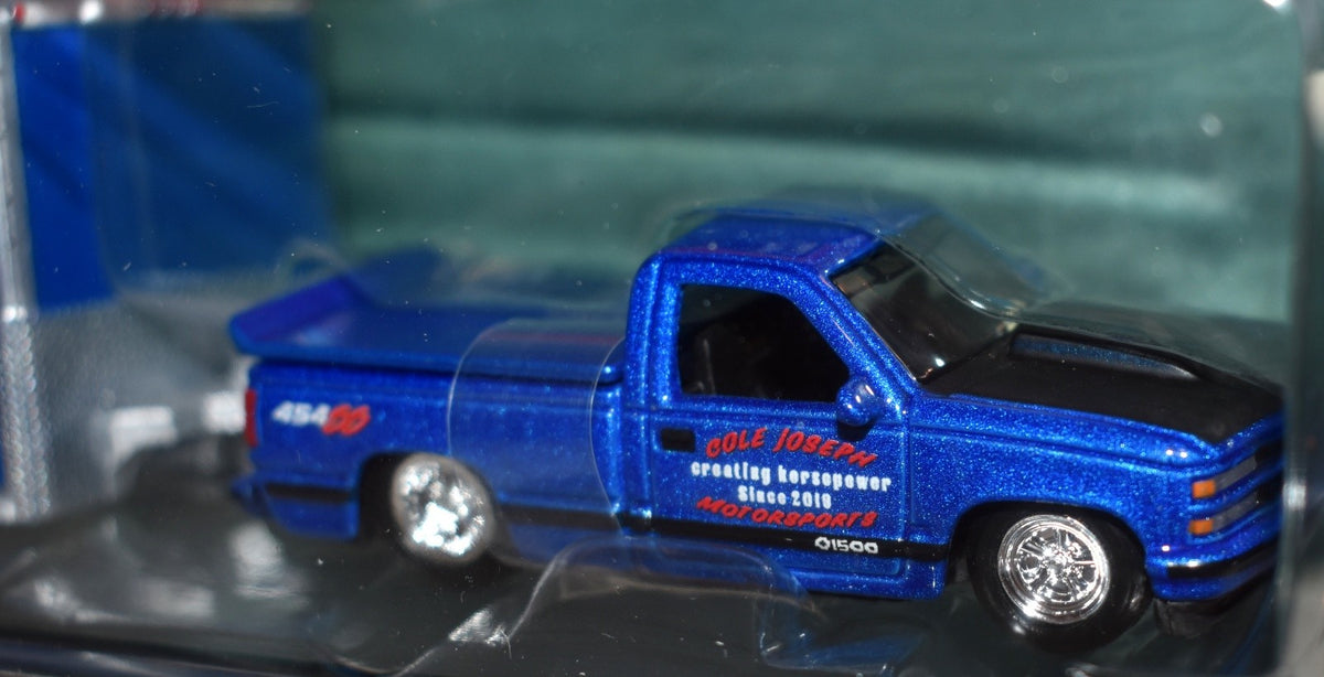 Maisto - Tow & Go - 1993 Chevrolet 454 SS Pickup Truck & Cole Joseph Motorsports Trailer