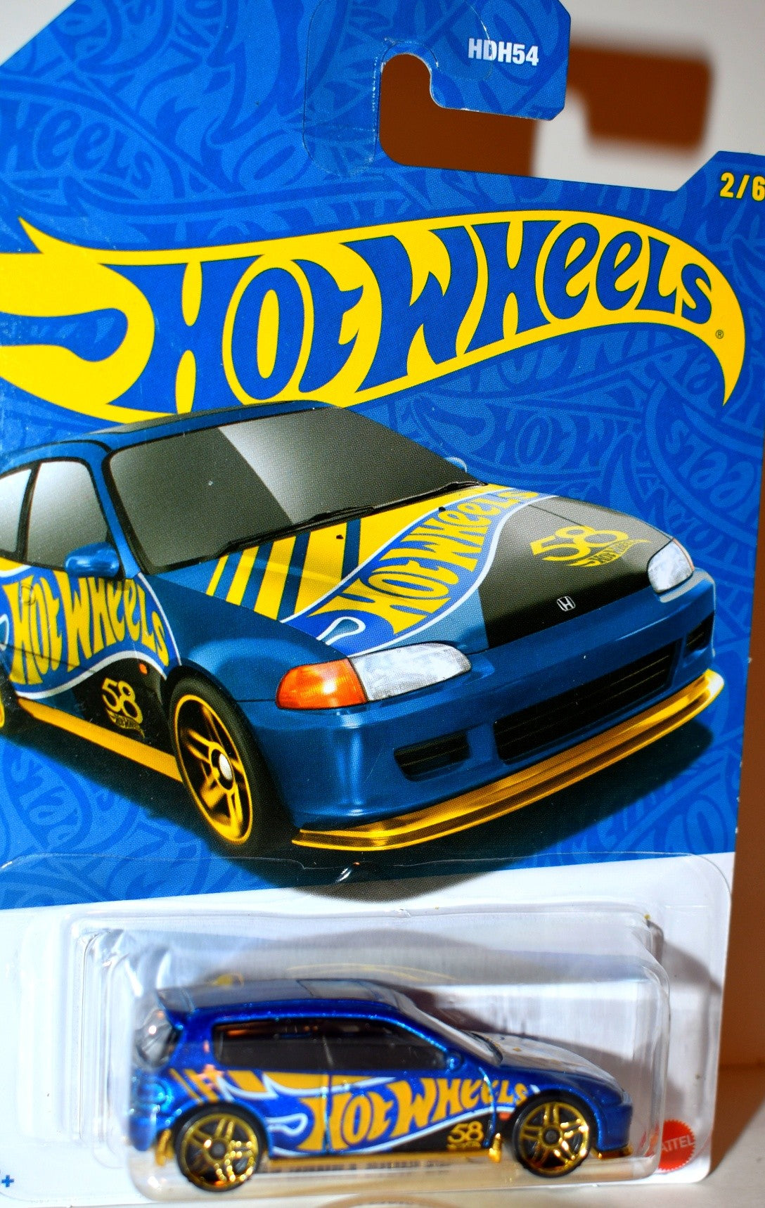 Hot Wheels 58th Anniversary Series - Honda Civic EG