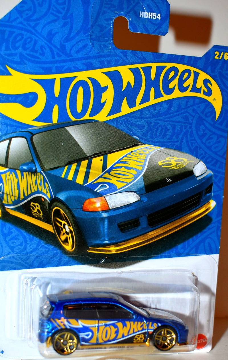 Hot Wheels 58th Anniversary Series - Honda Civic EG
