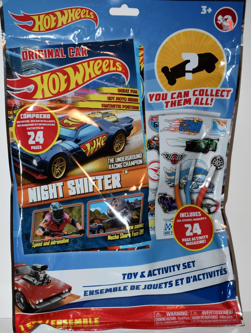 Hot Wheels Toy & Activity Set - Night Shifter