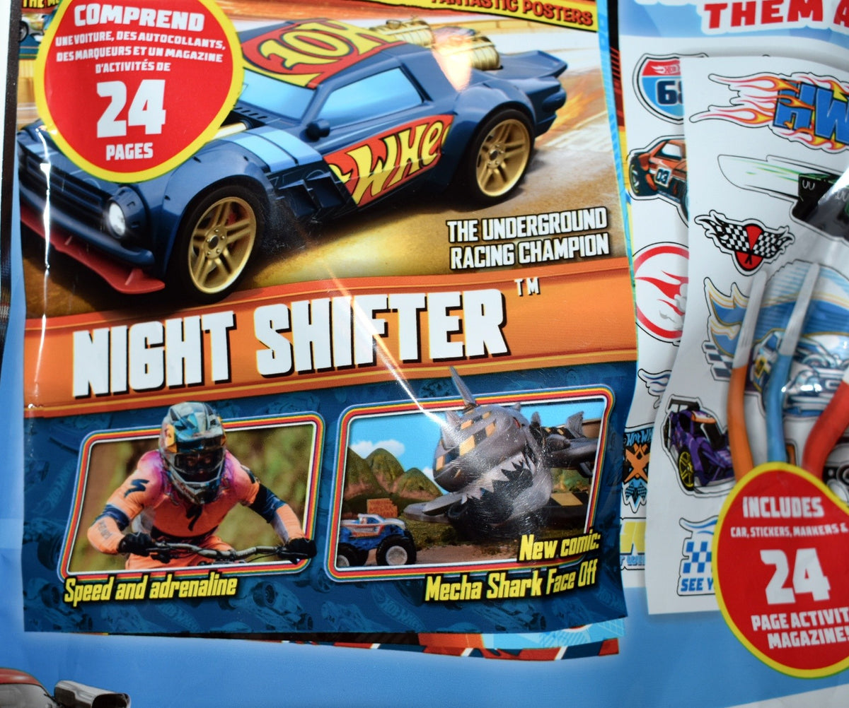 Hot Wheels Toy & Activity Set - Night Shifter