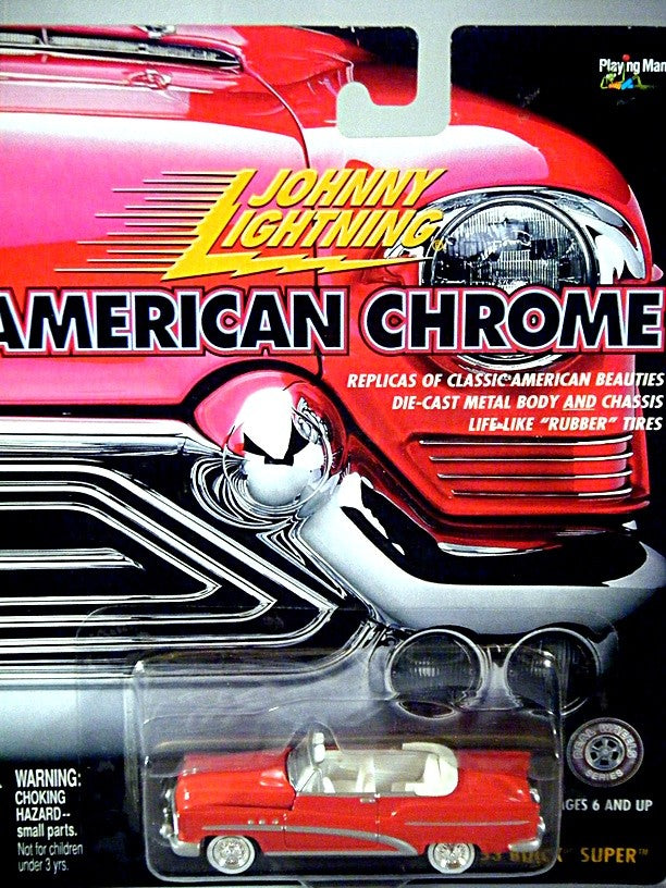 Johnny Lightning American Chrome - 1953 Buick Super Convertible
