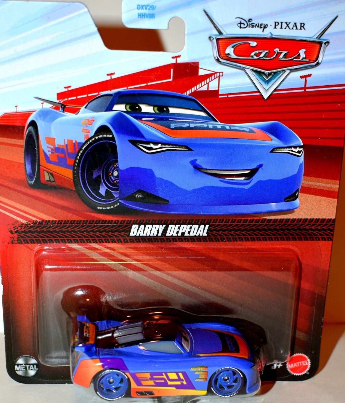 Disney Cars - Barry Depedal - Piston Cup Race Car