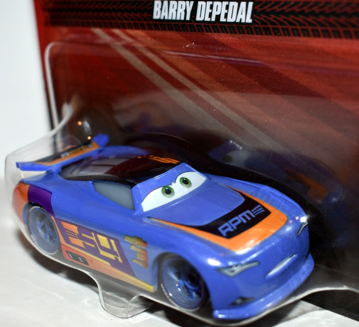 Disney Cars - Barry Depedal - Piston Cup Race Car