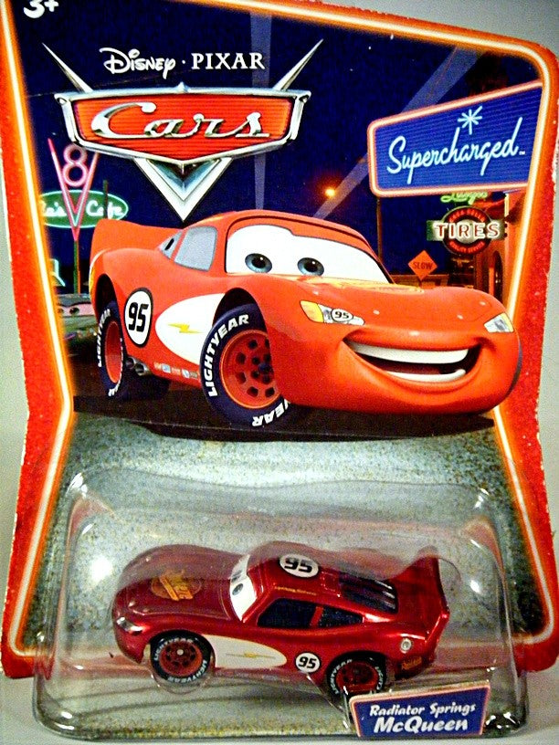 Disney Cars Series 1 - Lightning McQueen - Radiator Springs version
