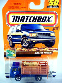 Matchbox 2000 Millennium Logo Chase Series - Dodge Cattle Truck