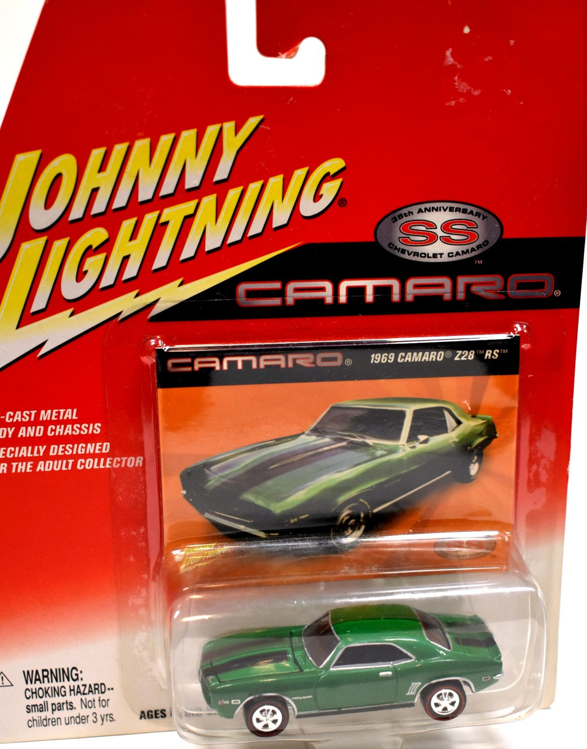 Johnny Lightning  Camaro 35th Anniversary - 1969 Chevrolet Camaro Z-28 RS