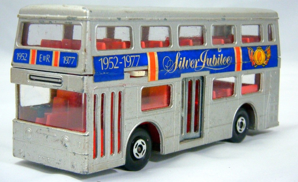 Matchbox SuperKings - Queens Silver Jubilee Double Decker Bus