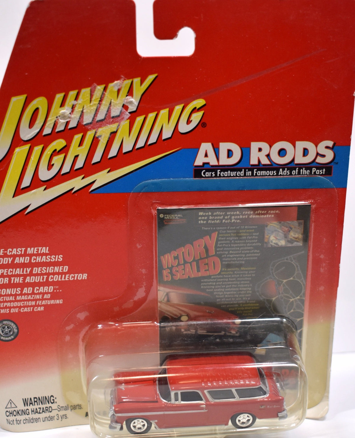 Johnny Lightning Ad Rods - 1955 Chevrolet Nomad