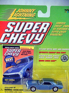 Johnny Lightning Super Chevy Magazine - 1967 Chevrolet Camaro