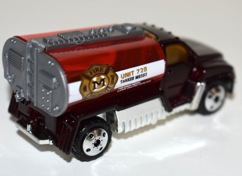 Matchbox -  Fire Department Water Tanker