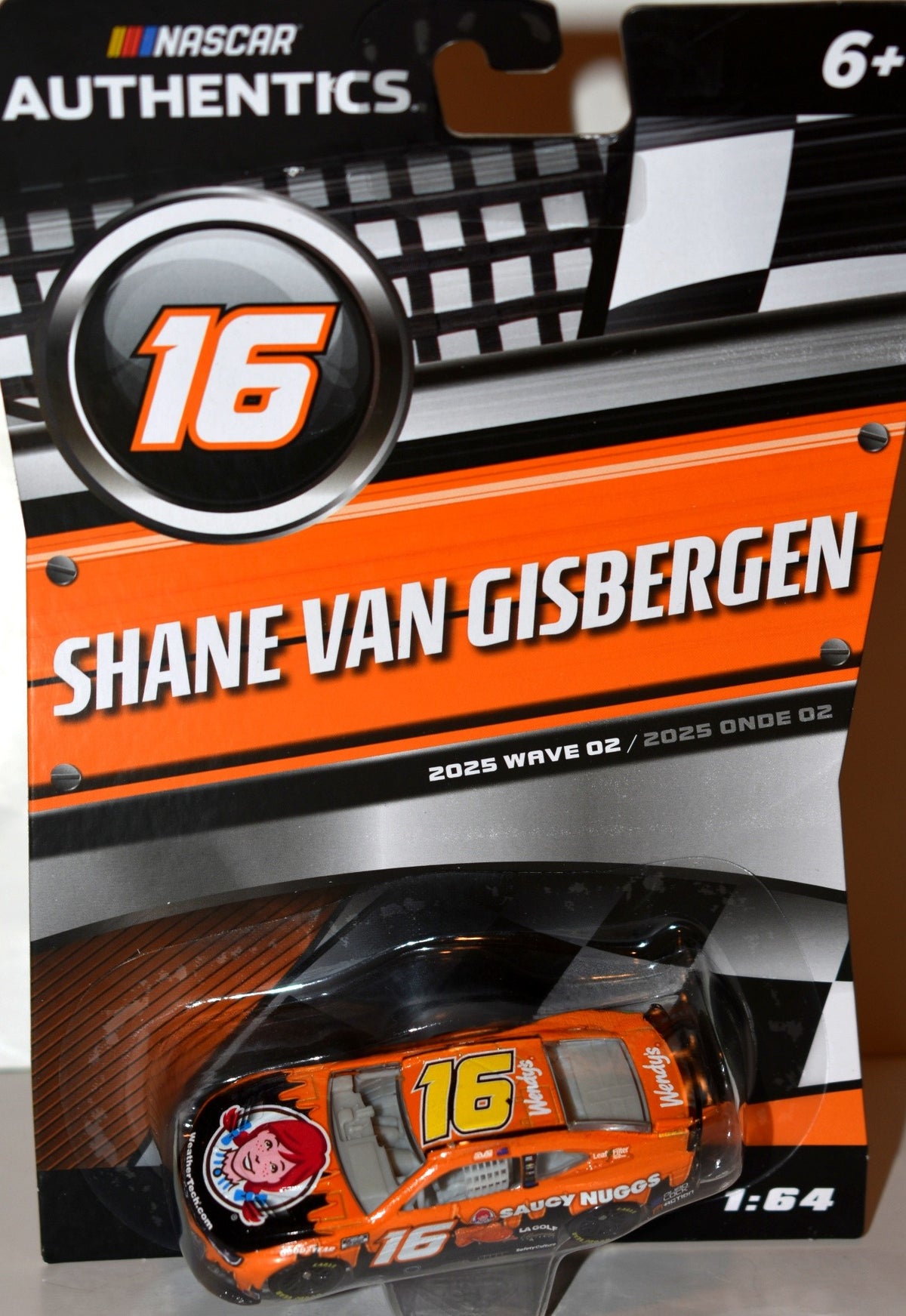NASCAR Authentics - Shane Van Gisbergen Wendys Chevrolet Camaro