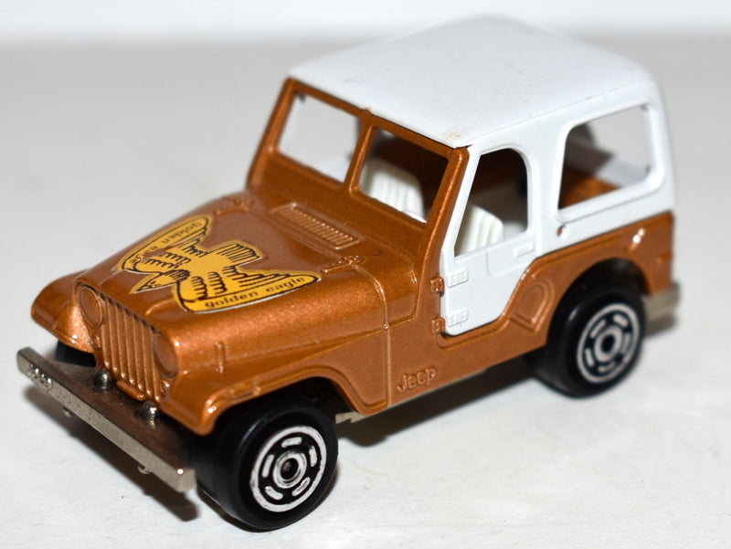 Majorette - Rare Jeep Golden Eagle