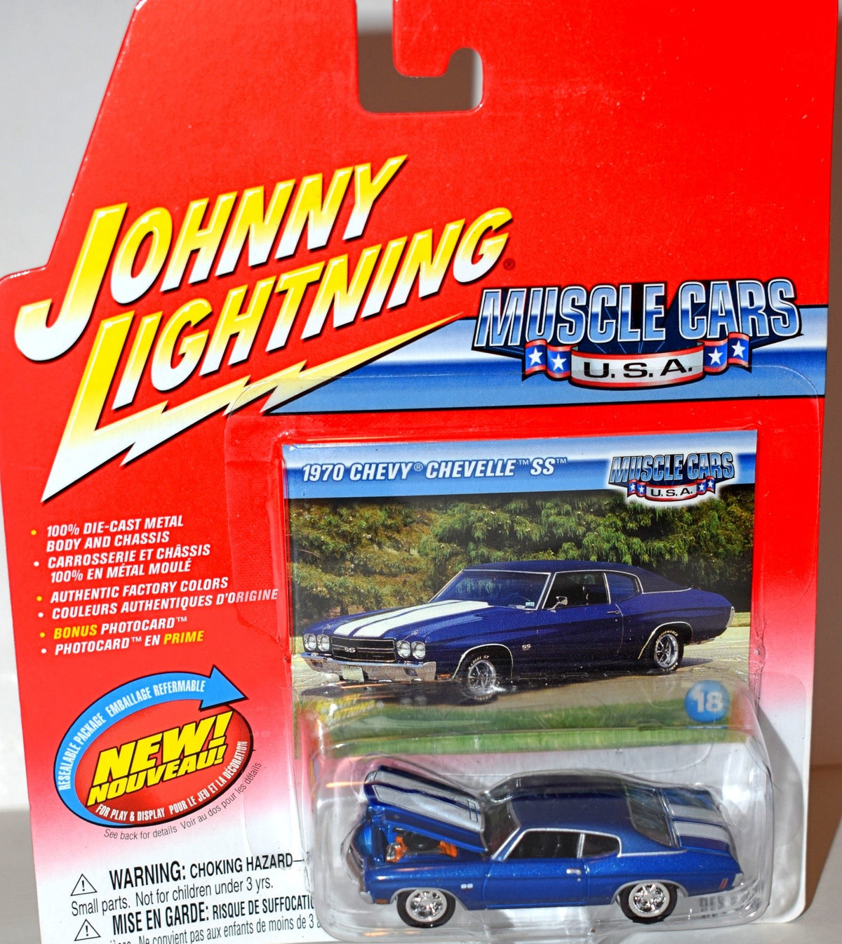 Johnny Lightning Muscle Cars USA - 1970 Chevrolet Chevelle SS