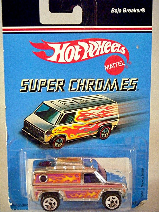 Hot Wheels Super Chromes Series - Baja Breaker 4x4 Van
