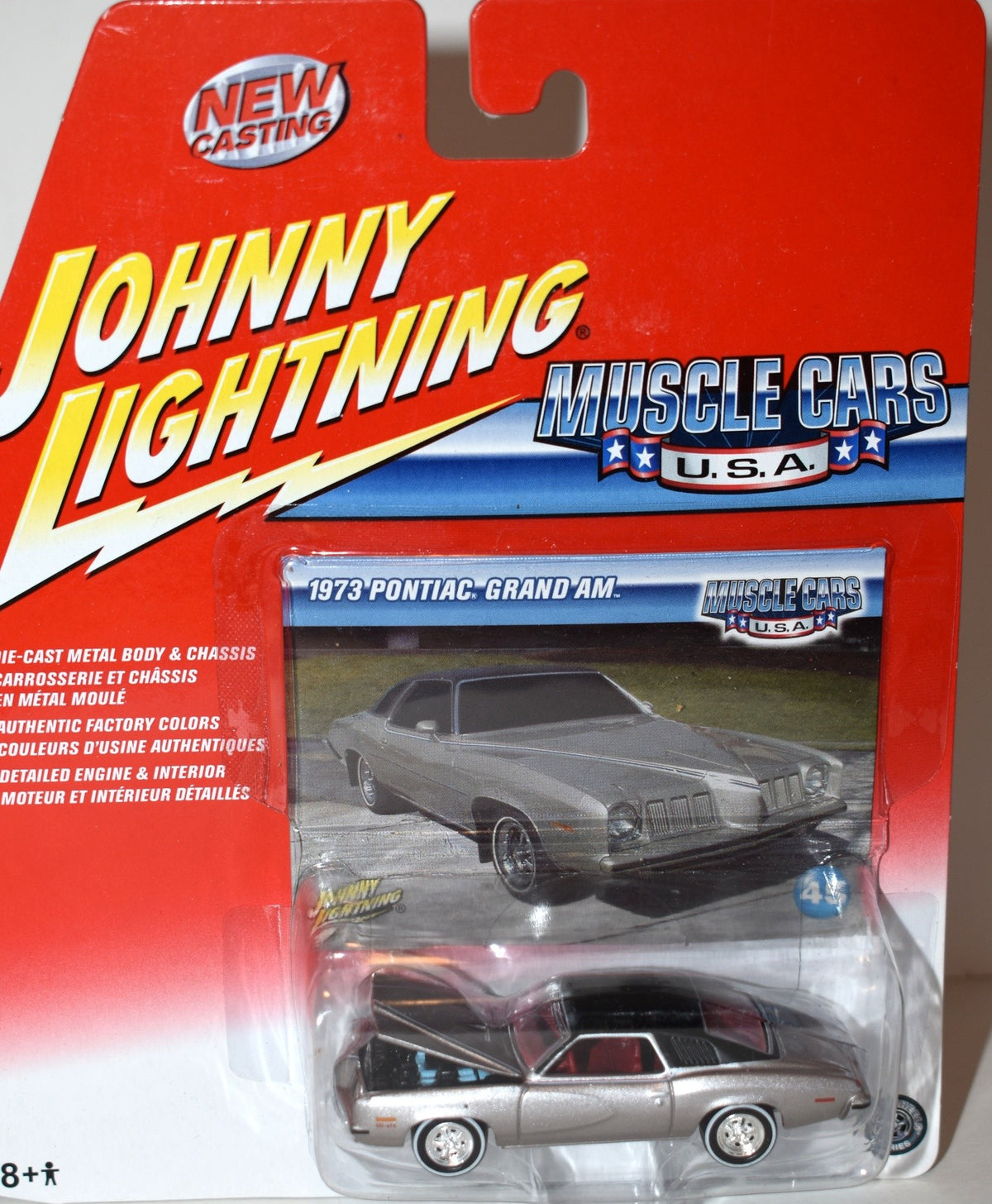 Johnny Lightning Muscle Cars USA - 1973 Pontiac Grand Am