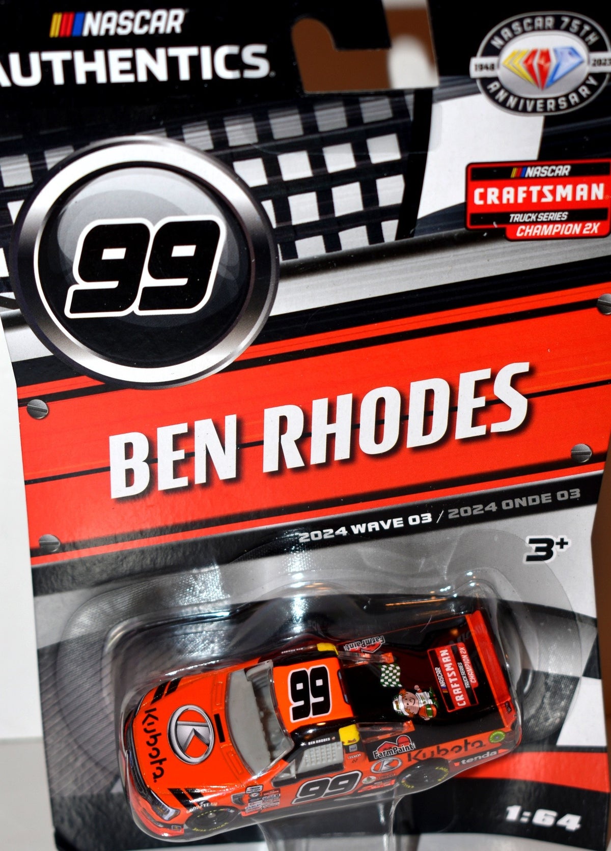 Lionel NASCAR Authentics - Ben Rhodes Kubota F-150 Race Truck