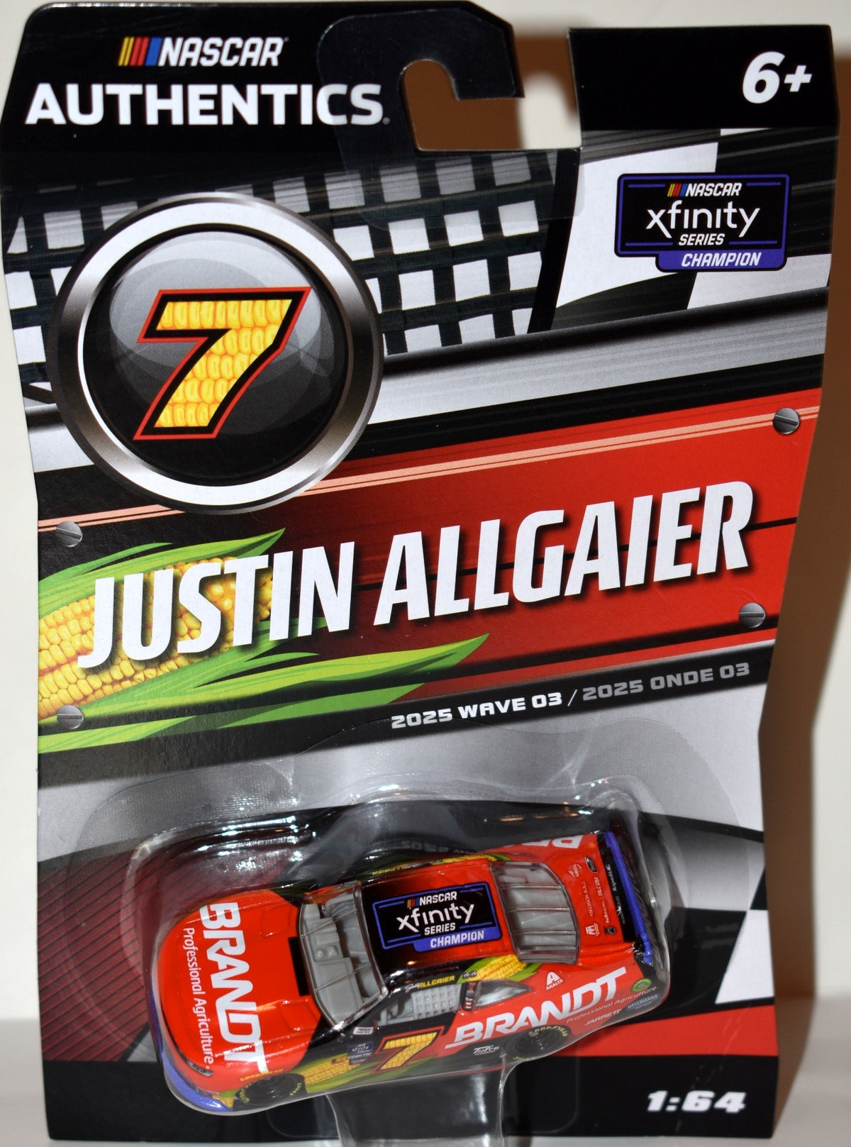 NASCAR Authentics - Justin Allgaier Brandt Chevrolet Camaro