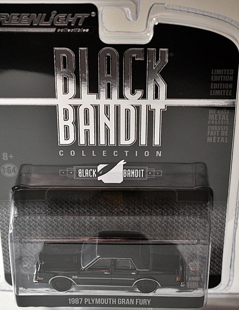 Greenlight Black Bandit 1987 Plymouth Gran Fury