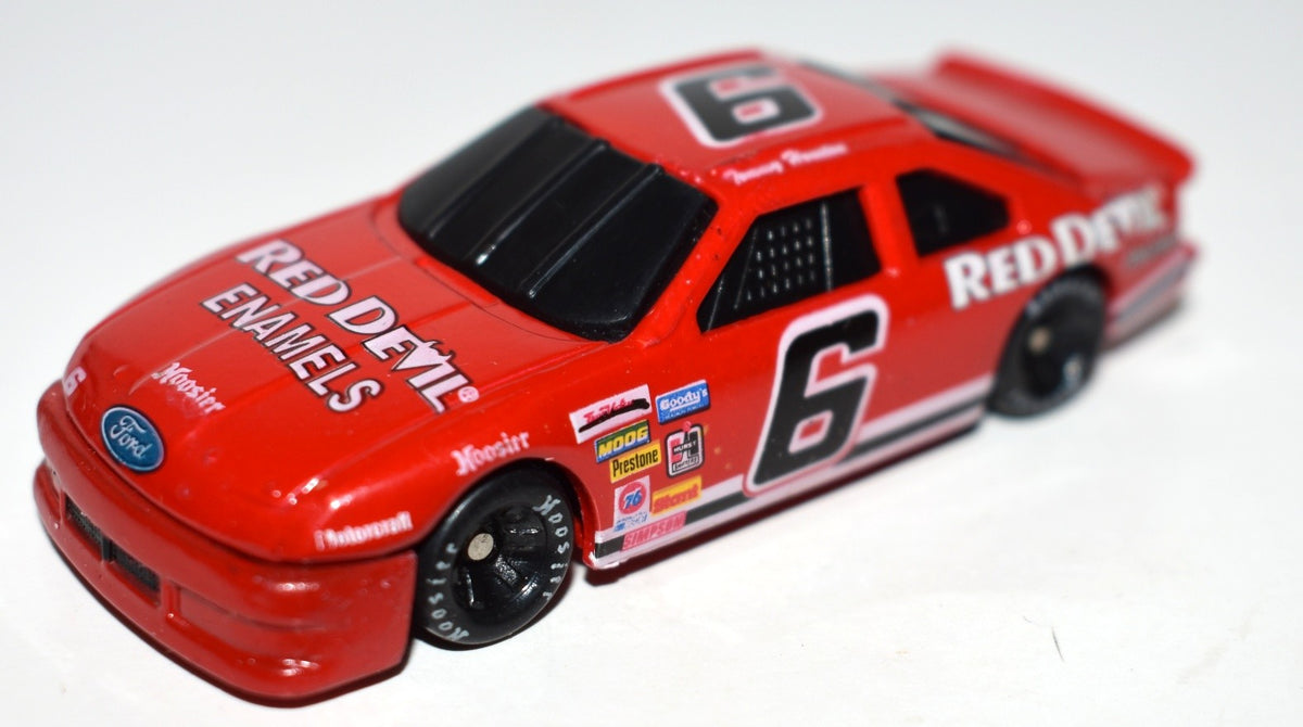 Racing Champions NASCAR - Tommy Houston Red Devil Enamels Ford Thunderbird Stock Car