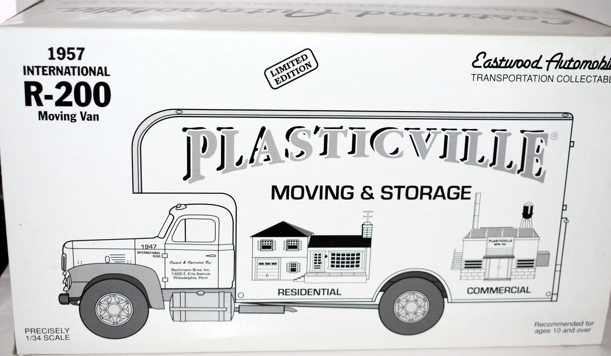 Eastwood Automotive - First Gear - Plasticville 1957 International R-200 Moving Van