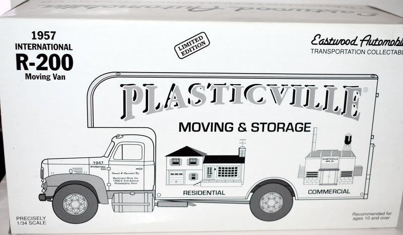 Eastwood Automotive - First Gear - Plasticville 1957 International R-200 Moving Van