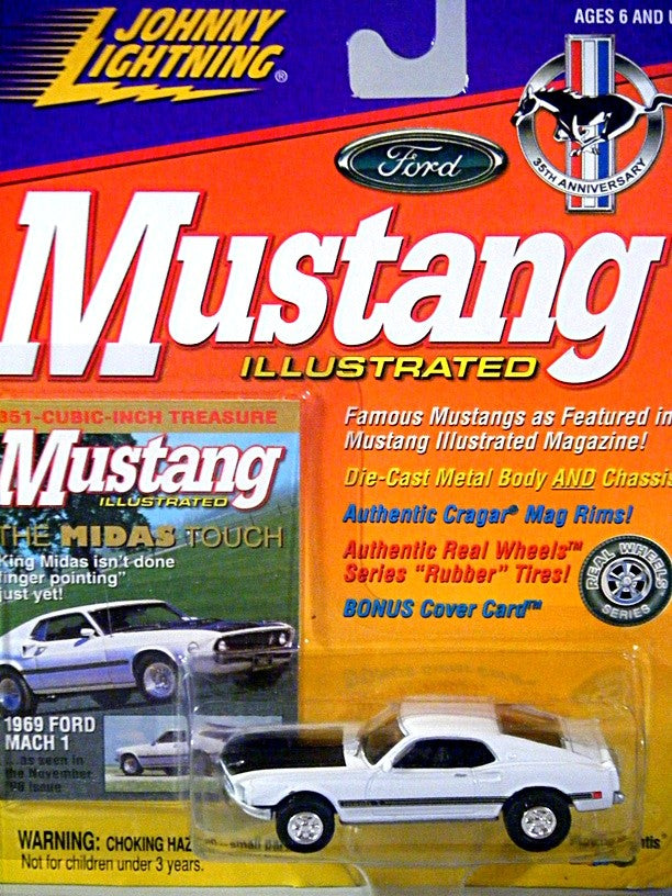 Johnny Lighting Mustang Illustrated - 1969 Ford Mustang Mach I